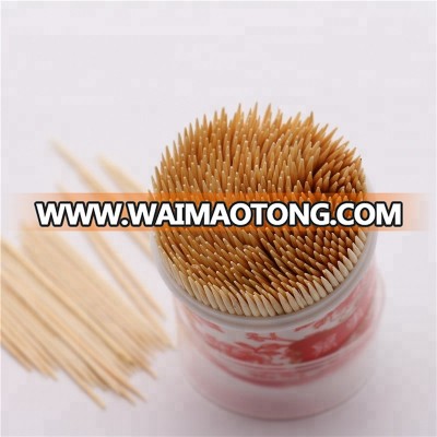 Eco-friendly Food Safe charcoal baked color toothpick bamboo